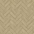 York Kaliko Neutral Wood Herringbone Wallpaper