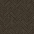 York Kaliko Charcoal Wood Herringbone Wallpaper