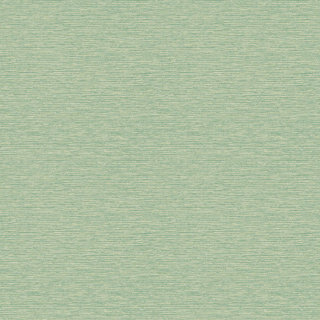 York Gump Green Faux Grasscloth Wallpaper