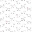 York Yoop White Dog Wallpaper