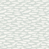 York Nunkie Light Blue Sardine Wallpaper