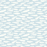 York Nunkie Aqua Sardine Wallpaper