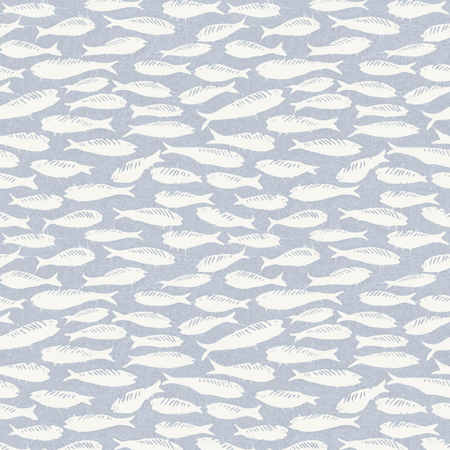 York Nunkie Denim Sardine Wallpaper