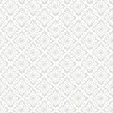 York Hugson Grey Quilted Damask Wallpaper