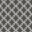 York Quelala Black Ring Ogee Wallpaper