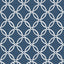 York Quelala Navy Ring Ogee Wallpaper
