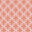 York Quelala Coral Ring Ogee Wallpaper