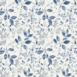 York Tinker Navy Woodland Botanical Wallpaper