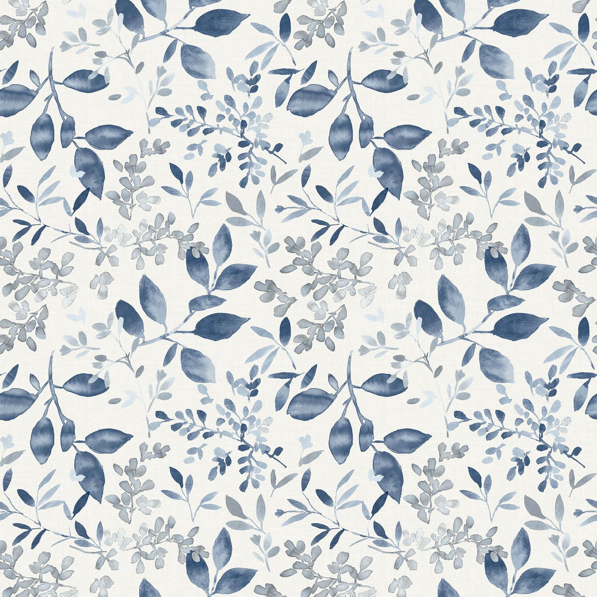 York Tinker Navy Woodland Botanical Wallpaper