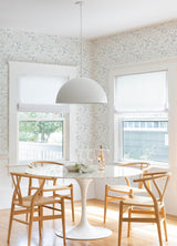 York Tinker Light Blue Woodland Botanical Wallpaper
