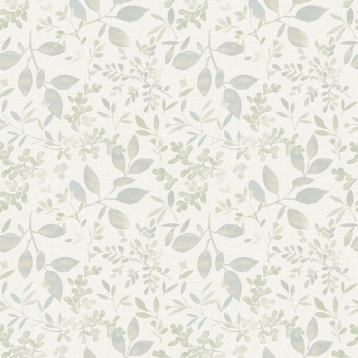 York Tinker Teal Woodland Botanical Wallpaper