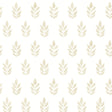 York Ervic Neutral Leaf Block Print Wallpaper
