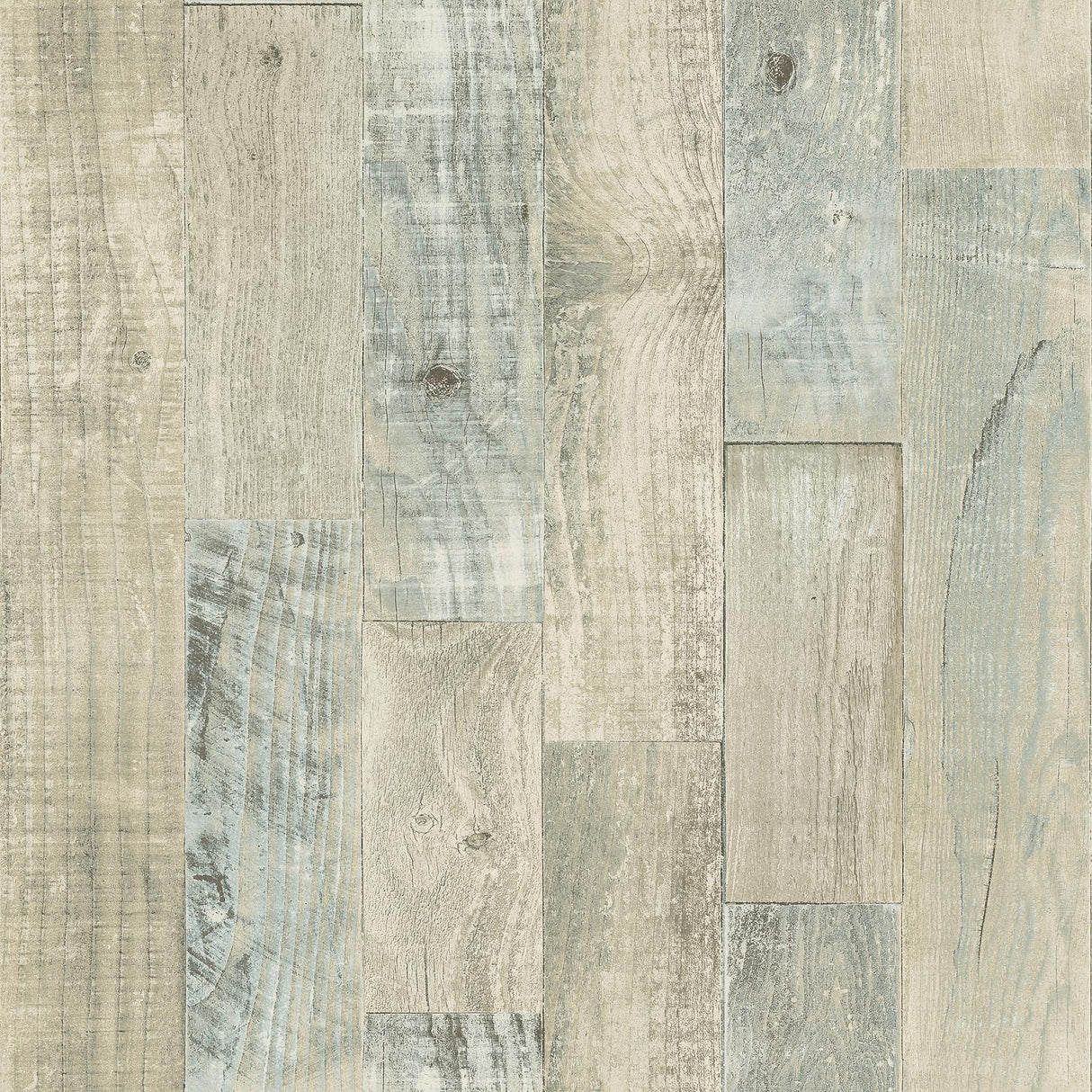 York Chebacco Taupe Wood Planks Wallpaper
