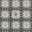 York Maud Grey Crochet Geometric Wallpaper
