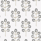 York Plum Tree Black Botanical Wallpaper