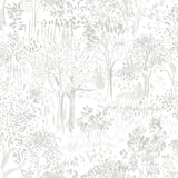 York Walden Grey Forest Wallpaper