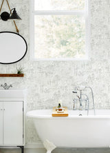 York Walden Grey Forest Wallpaper