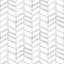York Fletching Grey Geometric Wallpaper