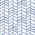 York Fletching Navy Geometric Wallpaper