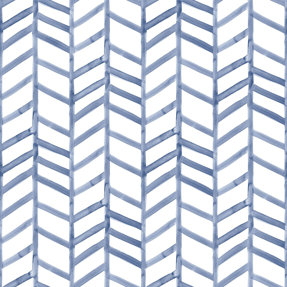 York Fletching Navy Geometric Wallpaper