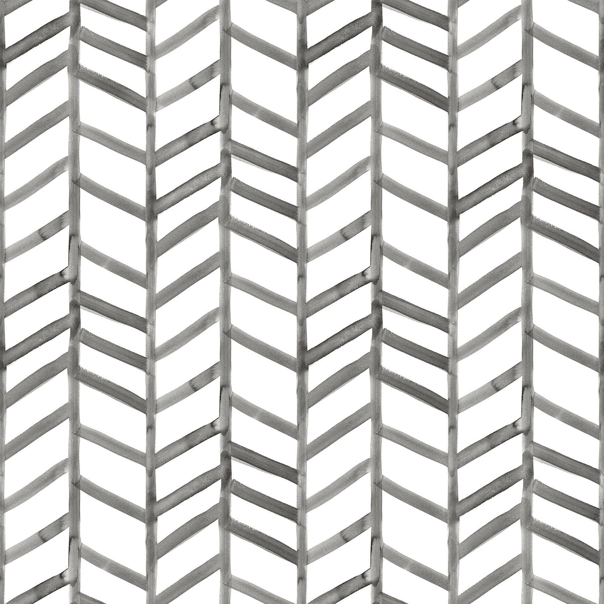 York Fletching Black Geometric Wallpaper