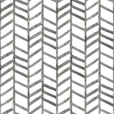 York Fletching Black Geometric Wallpaper