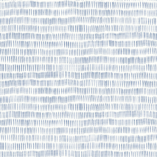 York Pips Navy Watercolor Brushstrokes Wallpaper
