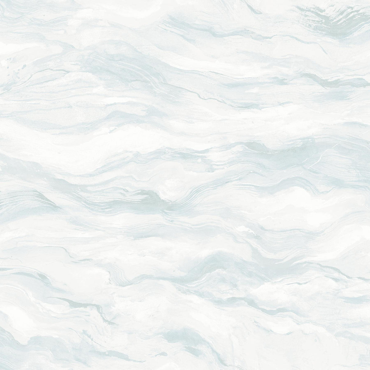 York Cirrus Blue Wave Wallpaper