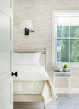 York Cirrus Blush Wave Wallpaper
