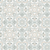 York Concord Coral Medallion Wallpaper