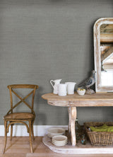 York Solitude Grey Distressed Texture Wallpaper