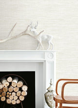 York Solitude White Distressed Texture Wallpaper