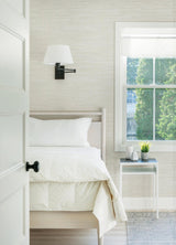 York Solitude White Distressed Texture Wallpaper