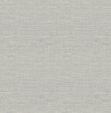York Agave Grey Faux Grasscloth Wallpaper