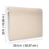 York Spinnaker Peach Netting Wallpaper