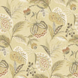 York Bohemian Mustard Jacobean Wallpaper