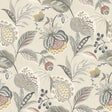 York Bohemian Grey Jacobean Wallpaper