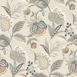 York Bohemian Grey Jacobean Wallpaper