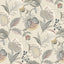 York Bohemian Grey Jacobean Wallpaper