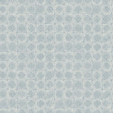 York Button Block Blue Geometric Wallpaper