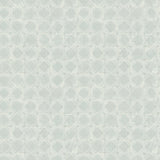 York Button Block Aqua Geometric Wallpaper