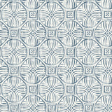 York Sandee Navy Medallion Wallpaper