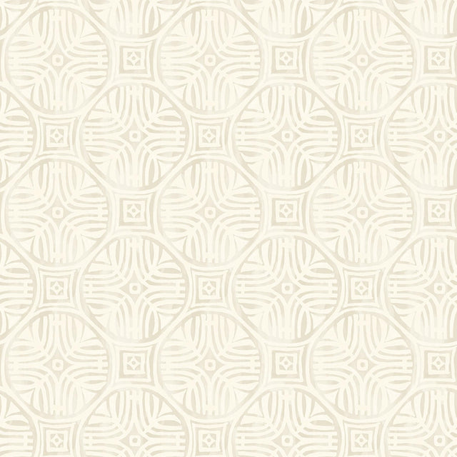 York Sandee Dove Medallion Wallpaper
