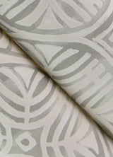 York Sandee Grey Medallion Wallpaper