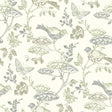 York Malmo Green Trail Wallpaper