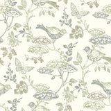 York Malmo Green Trail Wallpaper