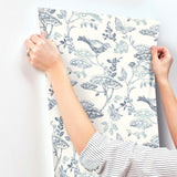 York Malmo Blue Trail Wallpaper