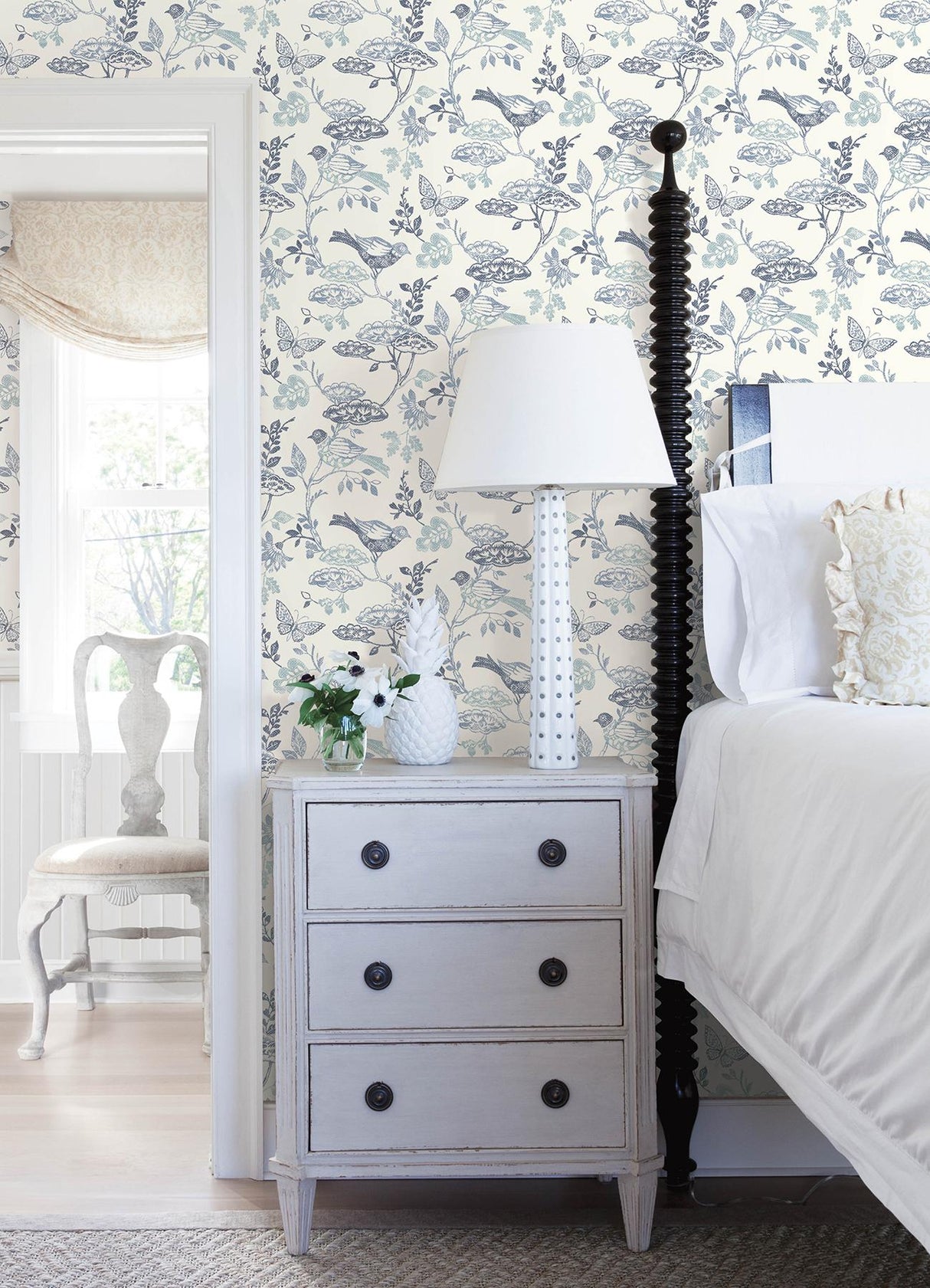 York Malmo Blue Trail Wallpaper
