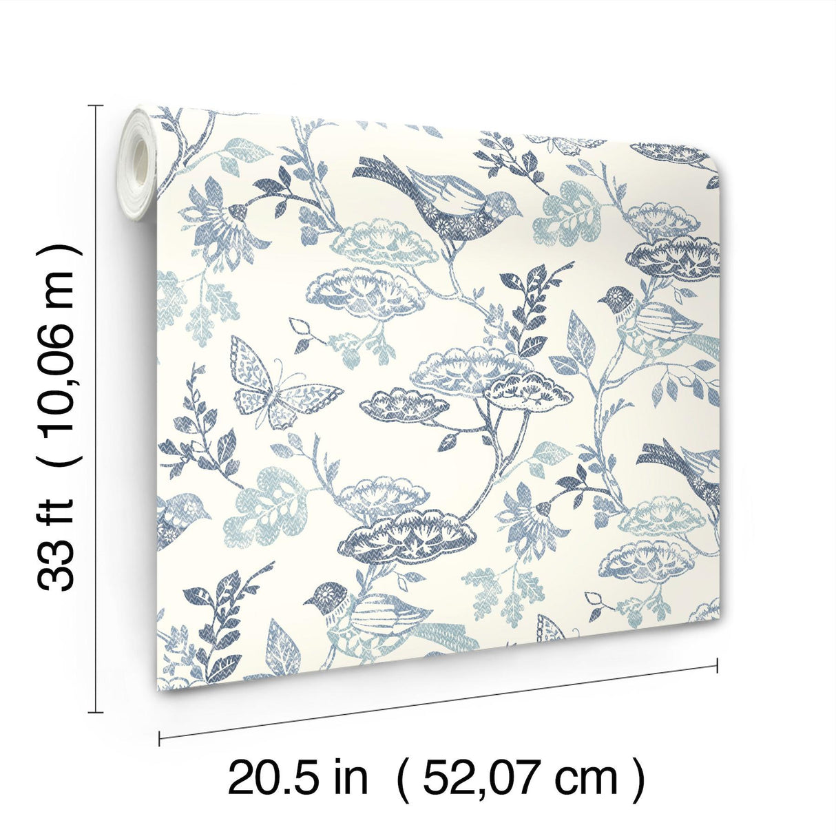 York Malmo Blue Trail Wallpaper
