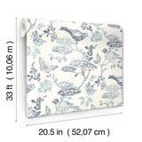 York Malmo Blue Trail Wallpaper